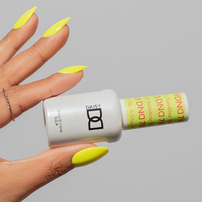 DND Gel Nail Polish Duo 783 - Melty Sunshine