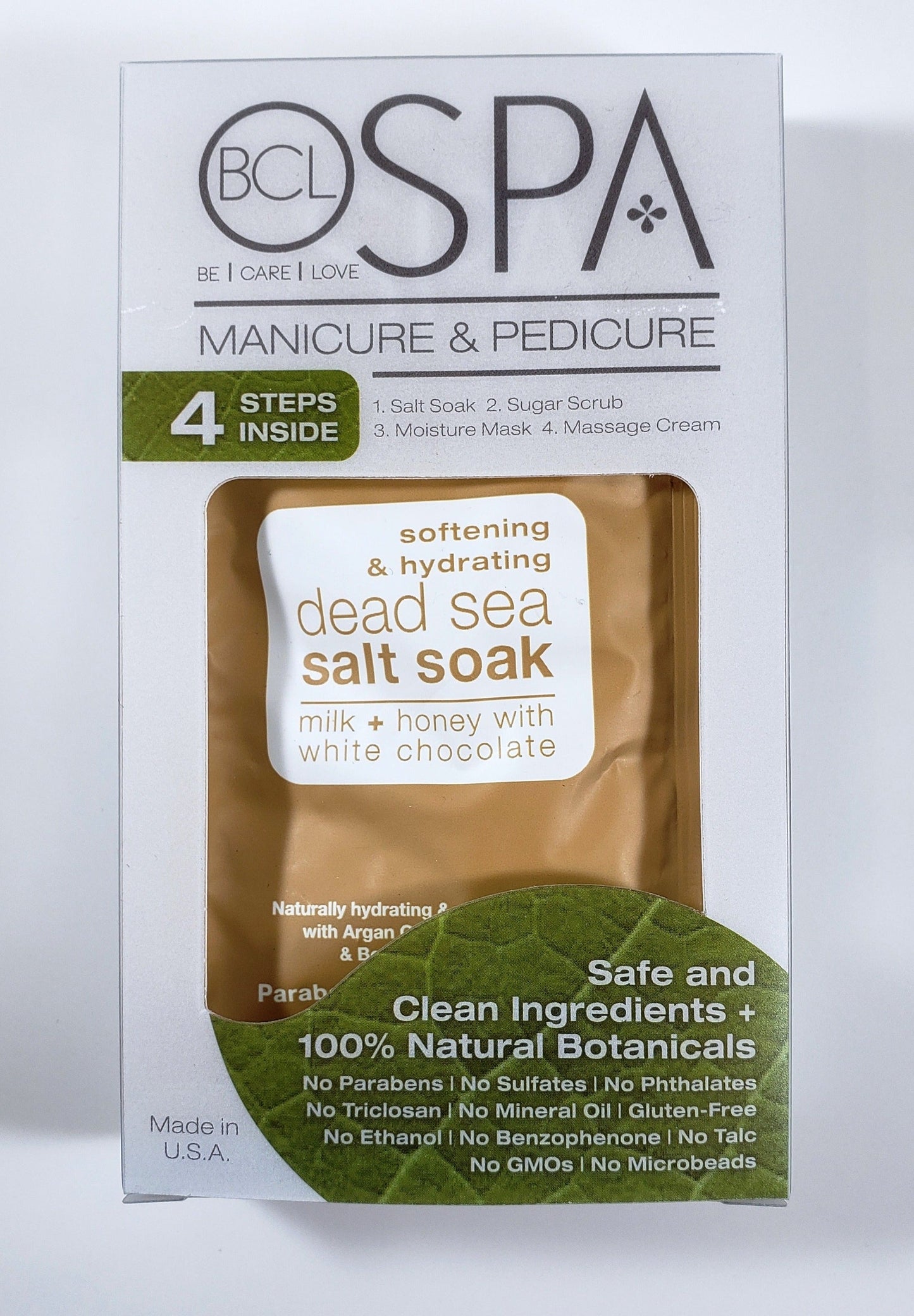 BCL Organic Spa 4 steps Pedicure Box