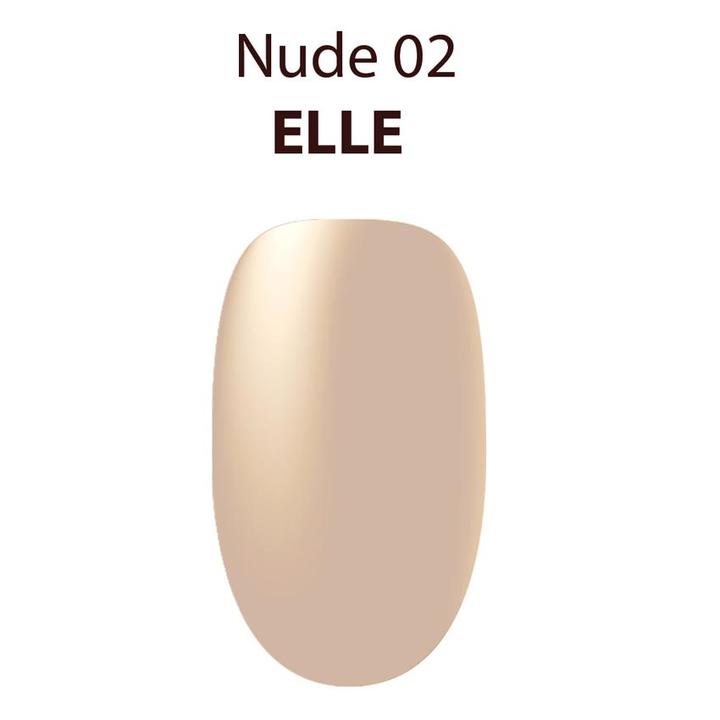NUGENESIS -Nail Manicure Dipping Powder Nude Elle Collection 12 Colors
