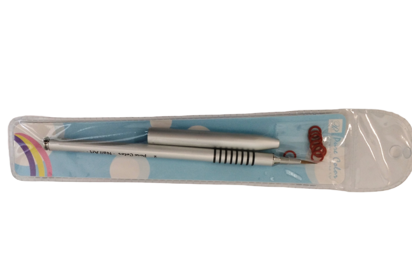 3D Nail Art Brush For Designer Nail Acrylic Powder Manicure Pedicure - Size #2