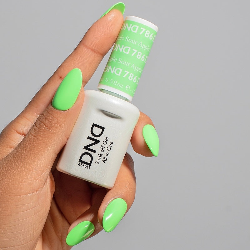 DND Gel Nail Polish Duo 786 - Sour Apple