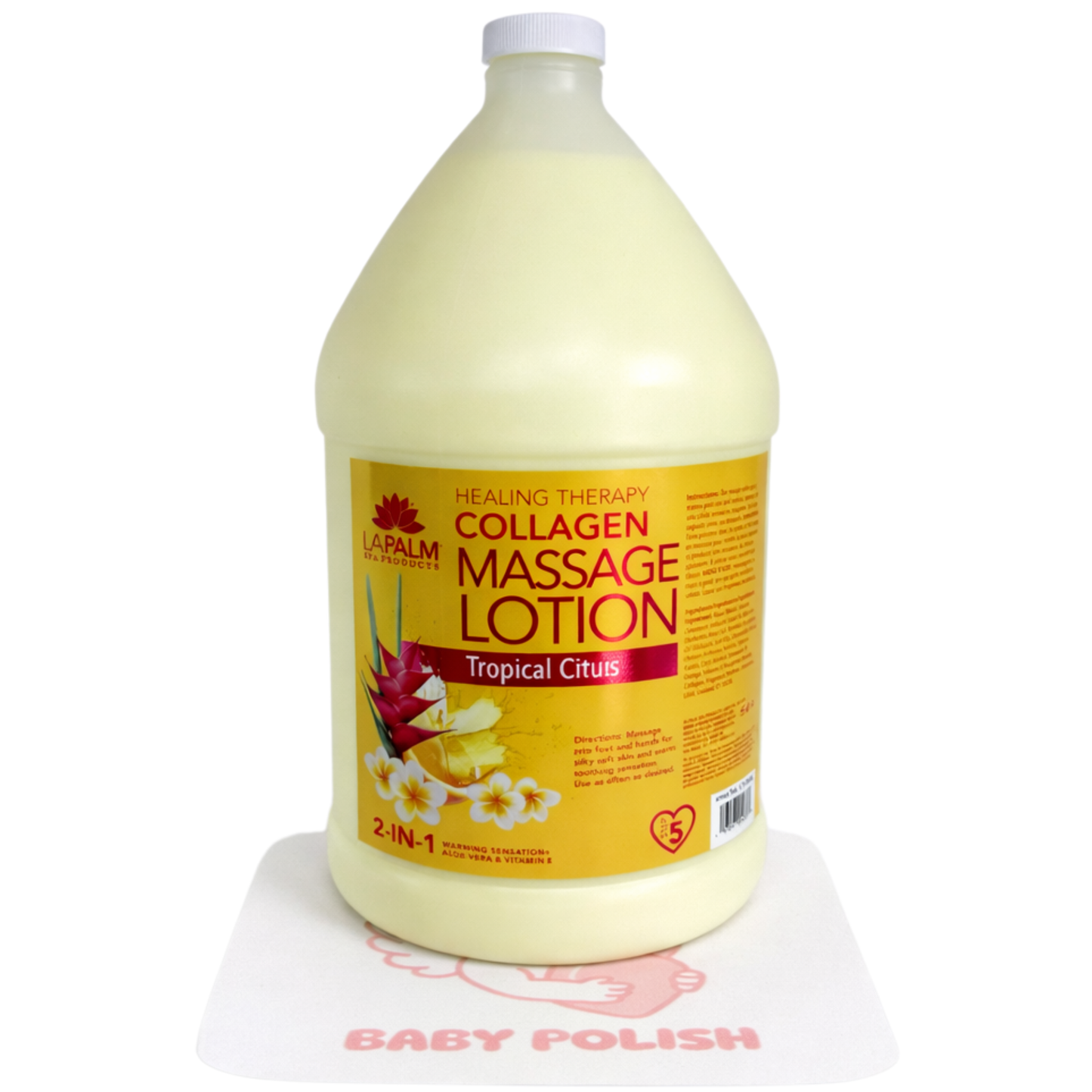 La Palm Healing Therapy Massage Lotion - Tropical Citrus