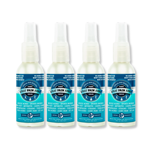 Pack of 4 - Tammy Taylor Spray Pain Away - 3oz/88.7ml