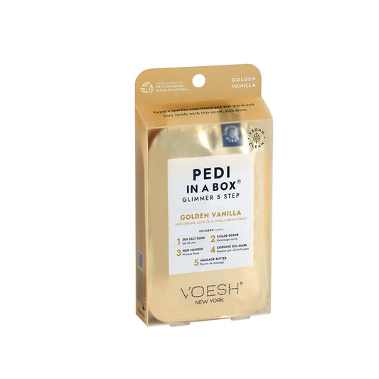 Voesh 5 in 1 Step Spa Pedibox Golden Vanilla