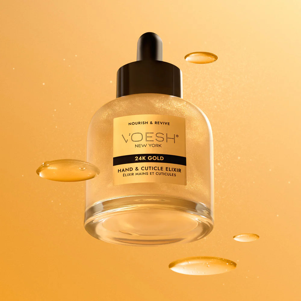 Voesh 24K Gold Hand & Cuticle Elixir 1.69oz