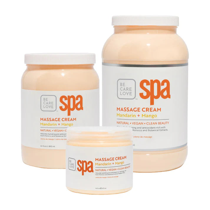 BCL Spa Pedicure Organic Massage Cream - Mandarin + Mango
