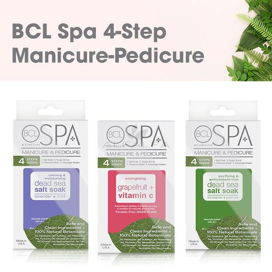 BCL Organic Spa 4 steps Pedicure Box