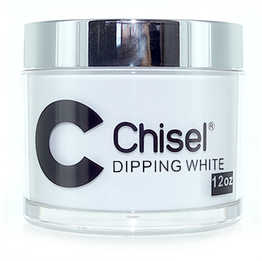 Chisel Acrylic & Dipping Powder 12 oz - Dipping White