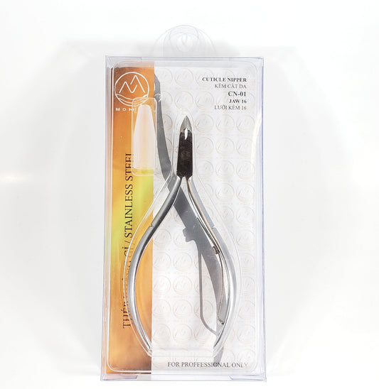 MONIKA - Professional Stainless Steel Cuticle Nipper (CN01 - Jaw #16)