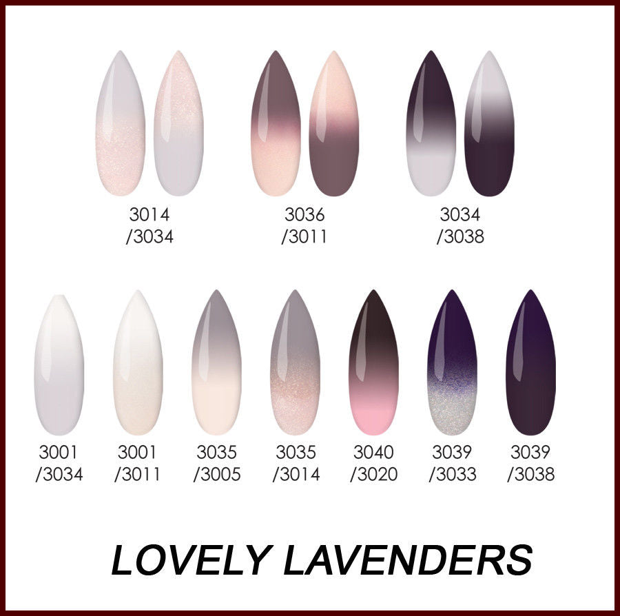 Glam & Glits Blend Ombre & Marbling Nail Acrylic Color Powder - 2oz/Jar