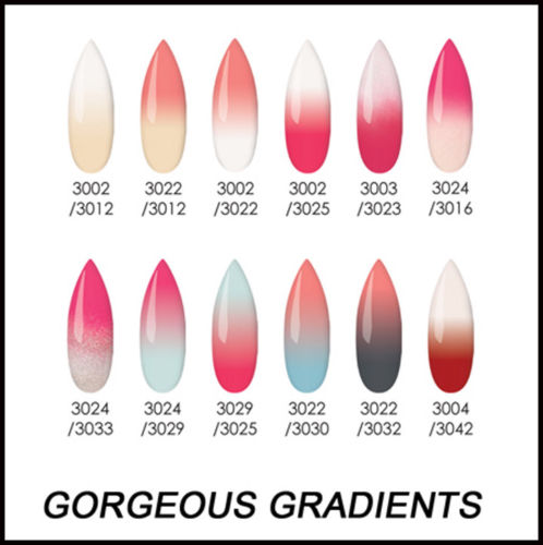 Glam and Glits - Ombre' & Marbling Nail Powder Color Blend COMPLETE Collection 48 Colors - 2oz/Jar (FREE SHIPPING)