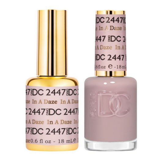 DND DC Premium set Gel Color Matching Polish Color - In A Daze #2447