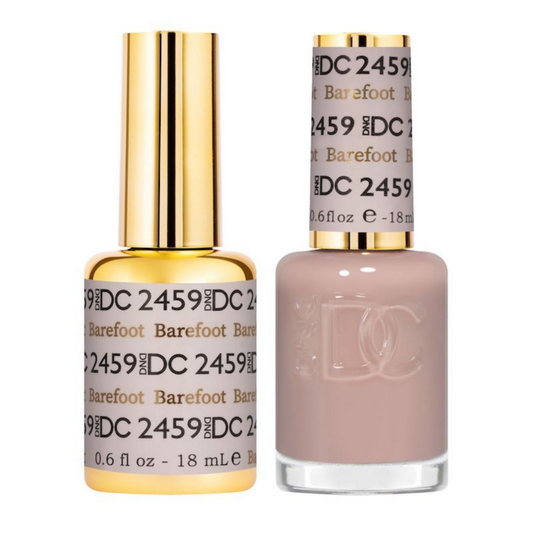 DND DC Premium set Gel Color Matching Polish Color - Barefoot #2459