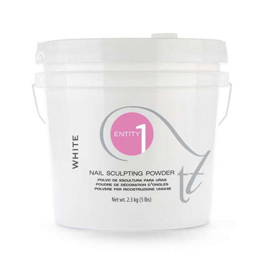 Entity Nail Sculpting Acrylic Powder 5 LB Bucket - White