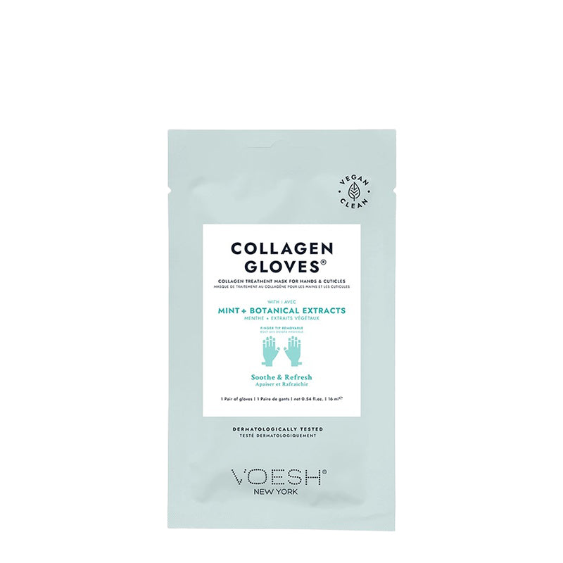 3 Pairs - VOESH - Collagen Gloves with Mint + Botanical Extracts