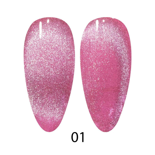 DND DC 9D Cateyes Gel #01 – Twilight Blush