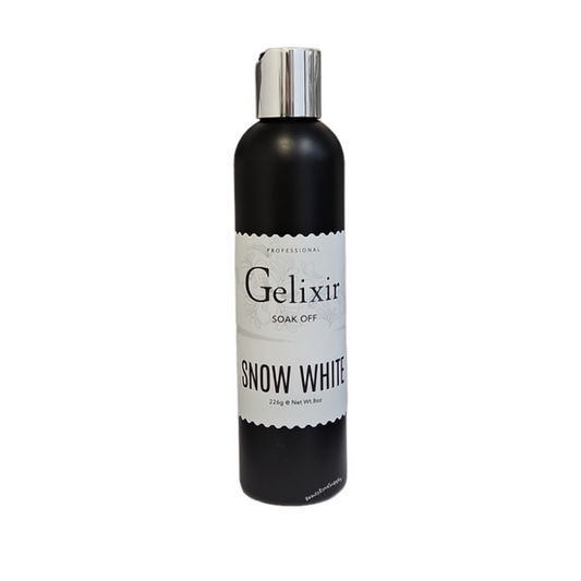 Gelixir Gel polish #090 - Snow White Refill size 8oz