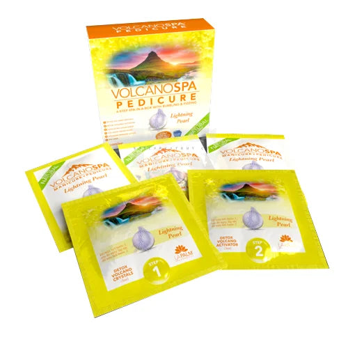 Volcano Pedicure Spa 6 Steps Jasmine Lightning Pearl - Case of 36 packs