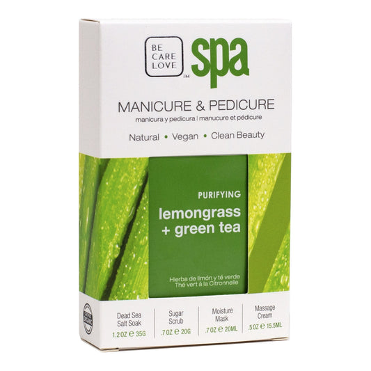BCL Spa 4 Step Deluxe Organic Case of 50 boxes - Lemongrass + Green Tea