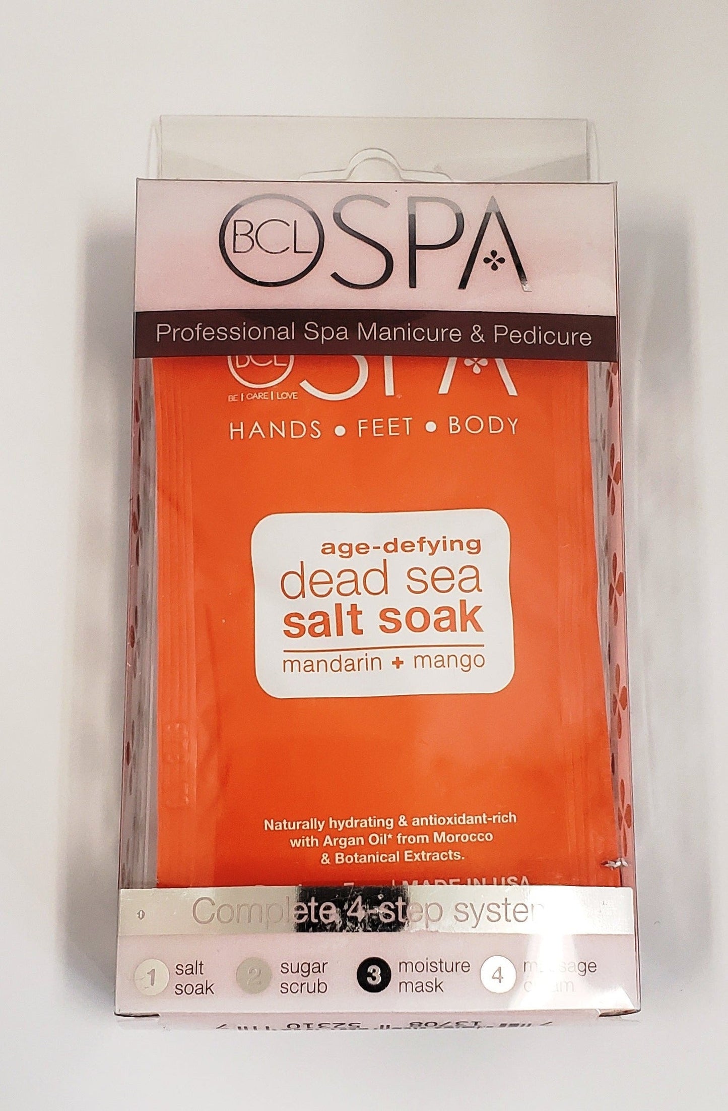 BCL Organic Spa 4 steps Pedicure Box