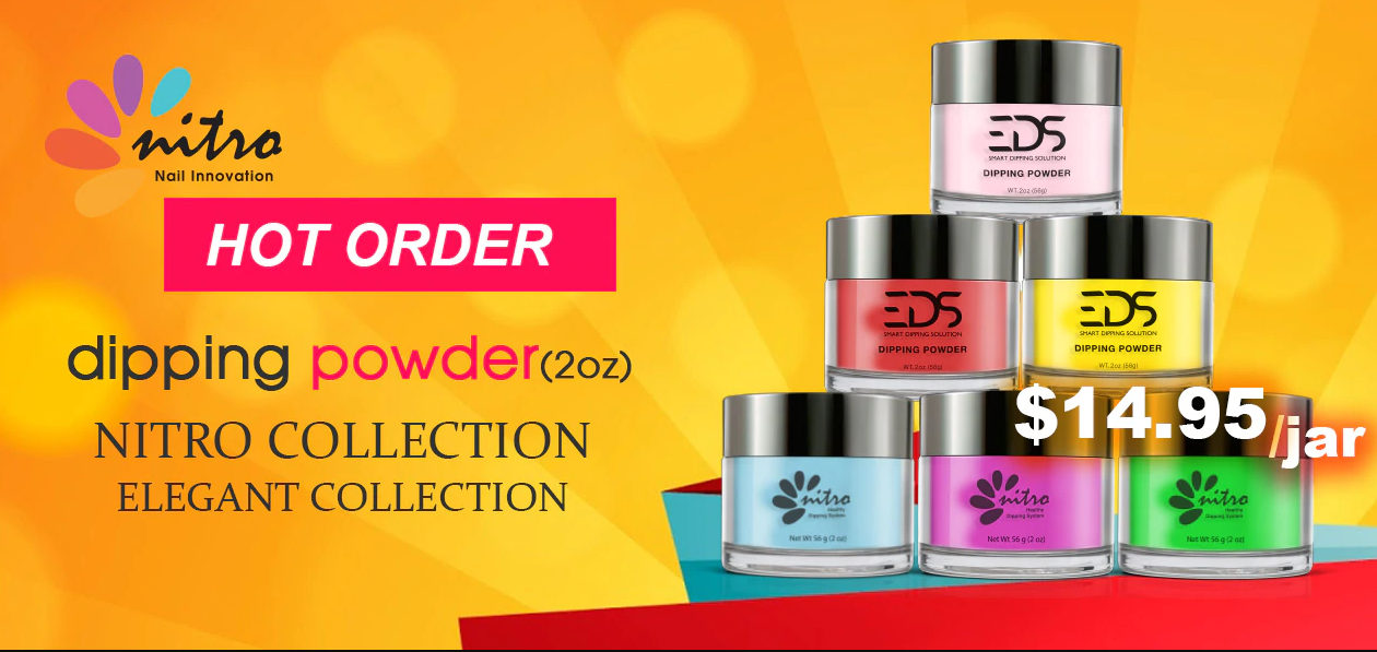 Nitro Elegant Collection EDS Dipping Powder Nail System - 2oz (EDS 01 - 60)