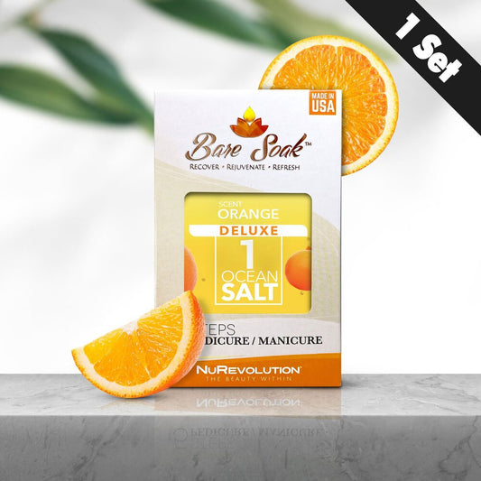 Nurevolution Bare Soak 5 Step Case 50 kits - Orange