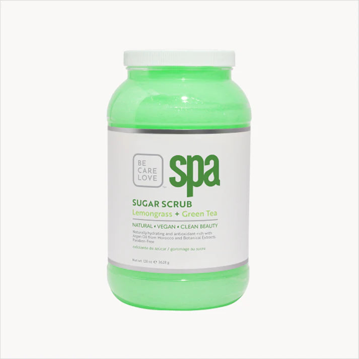 BCL Spa Pedicure Organic Sugar Scrub - Lemongrass + Green Tea