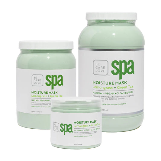 BCL Spa Pedicure Organic Moisture Mask - Lemongrass + Green Tea
