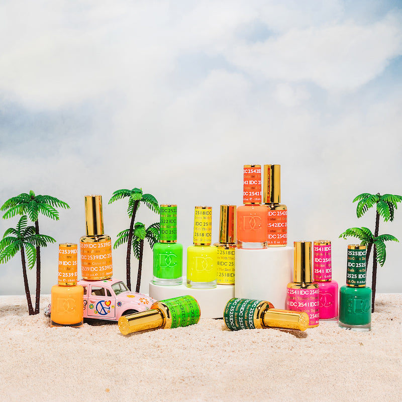 36 sets DND DC Duo Gel Color Collection FREE SPIRIT (Free Swatch) 18ml-0.6fl.oz
