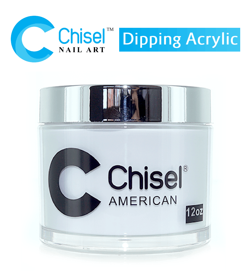 Chisel Acrylic & Dipping Powder 12 oz - American White