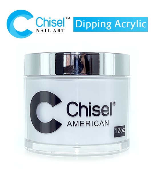Chisel Acrylic & Dipping Powder 12 oz - American White