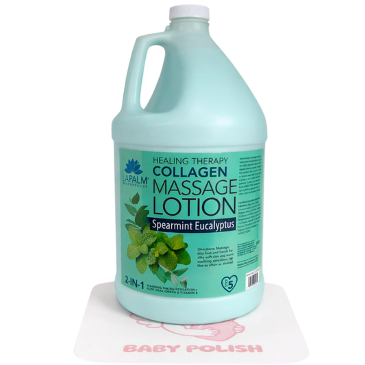 La Palm Healing Therapy Collagen Massage Lotion - Spearmint Eucalyptus