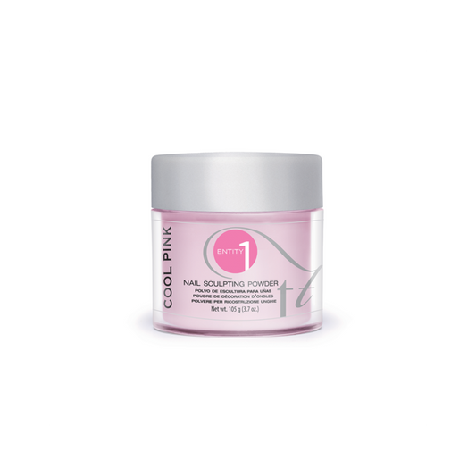 Entity Beauty Nail Acrylic Sculpting Powder COOL Pink - Size 3.7oz