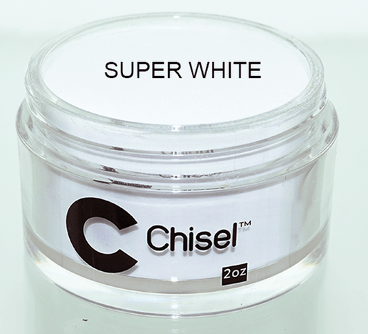 Chisel Acrylic & Dipping Powder 2 oz - Super White