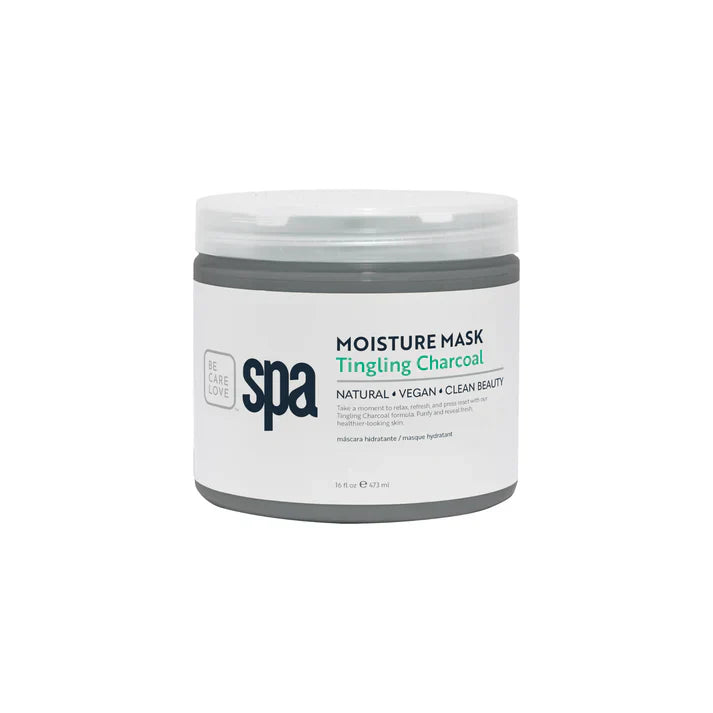 BCL Spa Pedicure Organic Moisture Mask - Tingling Charcoal