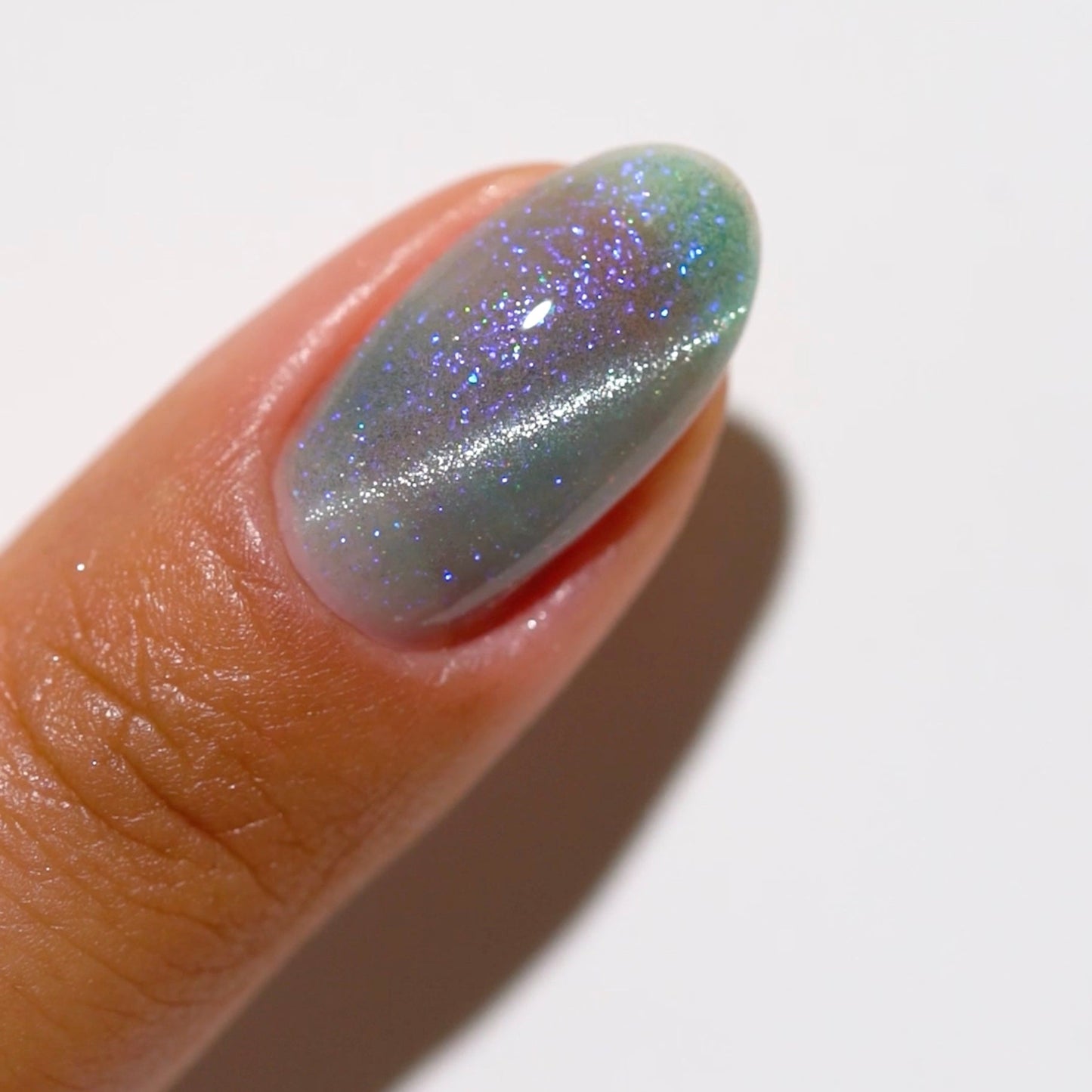 DND DC 9D CatEyes Gel  #19 - Aqua Freckles