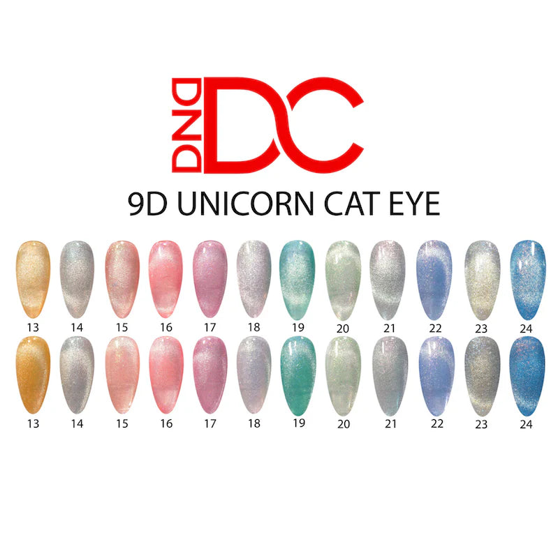 DND DC 9D CatEyes Gel   #14- Opal Elixir